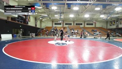 160 lbs Round 2 - Lyla Kondrashoff, Santa Rosa Junior College vs Alejandra Ochoa, San Joaquin Delta