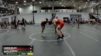 165 lbs Round 2 (8 Team) - Blake Jacobson, Impact Silver vs Landon Delara, Validus WC Gold