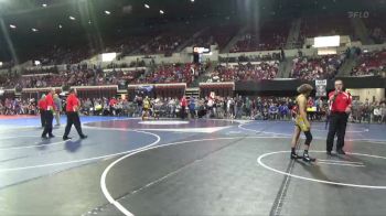 109 lbs Quarterfinal - Jake Glaser, Dickinson Wrestling Club vs Braxton Batt, Powell Wrestling Club