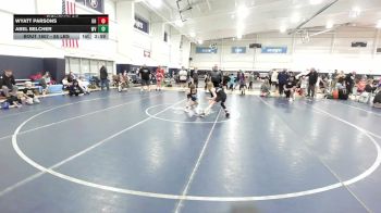 85 lbs Quarterfinal - Wyatt Parsons, OH vs Abel Belcher, WV