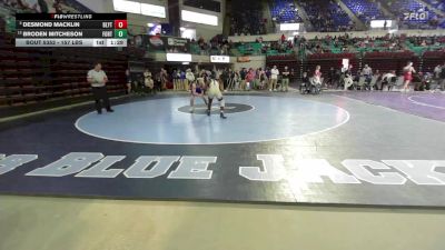 157 lbs Consolation - Desmond Macklin, Blythewood vs Broden Mitcheson, Fort Mill