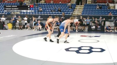144 lbs Cons. Rd Of 16 - Daniel Green, Montana vs Brody Schmitt, Nebraska