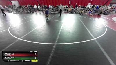 106 lbs Cons. Round 2 - Aaleeh Le, Wisconsin vs Alexis Rue, Wisconsin