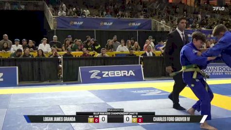 Logan James Granda vs Charles Ford Grover IV 2026 Pan Kids Jiu-Jitsu IBJJF Championship