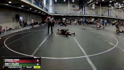 96 lbs Round 3 (10 Team) - Connor Howe, Mat Assassins vs Rhett Holzer, Undisputed Wrestling