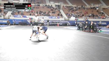 108-D1 Champ. Round 1 - Javon Veals, Higley High School vs Leland Frost, Marana High School