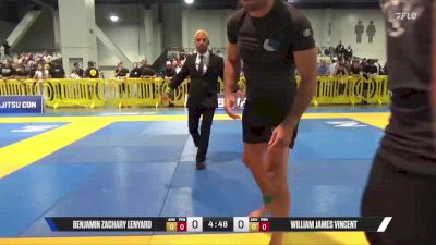 William James Vincent vs Benjamin Zachary Lenyard 2025 American National IBJJF Jiu-Jitsu Open Championship