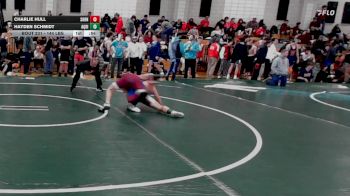 144 lbs Consi Of 16 #1 - Charlie Hull, Sharon vs Hayden Schmidt, Aquidneck Island