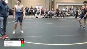 144 lbs Round Of 32 - Nathan Pritchard, Nevada Elite WC vs Dallas Robinson, Grindhouse WC