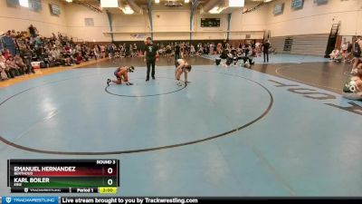 142-144 lbs Round 3 - Karl Boiler, Erie vs Emanuel Hernandez, Berthoud