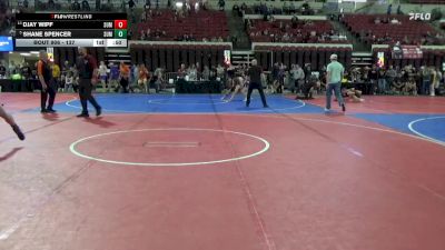137 lbs Cons. Round 3 - DJay Wipf, Montana Disciples vs Shane Spencer, Corvallis