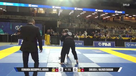 Chelsea L. Valenzo Duggan vs Fernanda Riccioppo C. Asenjo 2025 Pan Jiu Jitsu IBJJF Championship