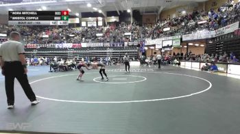 105 lbs Semifinal - Nora Mitchell, Rossville HS vs Bristol Copple, Minneapolis HS