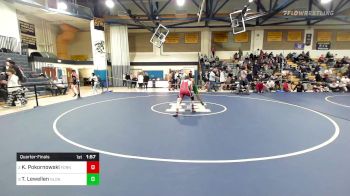 145 lbs Quarterfinal - Kyle Pokornowski, Foran vs Treyvon Lewellen, New London