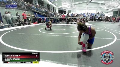 80 lbs Round 5 - Jordyn Monroe, Topeka Blue Thunder vs Aubrey Gogian, Jr Viking