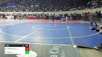 92 lbs Round Of 32 - Maverick Montgomery, Skiatook Bulldog Wrestling vs Beckhem Fields, Stillwater