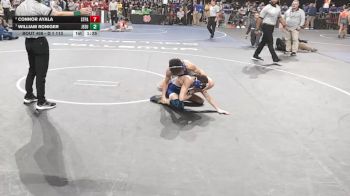 D 1 113 lbs Quarterfinal - William Roniger, Jesuit vs Connor Ayala, St. Paul`s