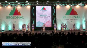 Divine Athletics Cheer - Royalty [2026 L2 Junior - D2 - Small Day 1] 2026 The Northeast Regional Summit
