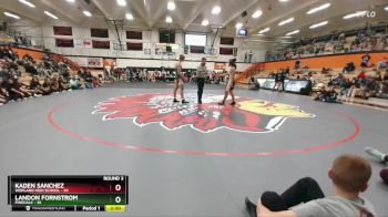 165 lbs Round 3 (6 Team) - Landon Fornstrom, Pinedale vs Kaden Sanchez, Worland High School