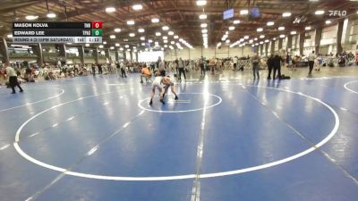 72 lbs Round 4 (2:15pm Saturday) - Edward Lee, PA Silver vs Mason Kolva, Nauman Red