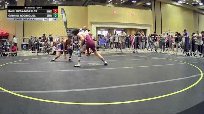 132 lbs Consi Of 128 #2 - Raul Meza-Morales, Rancho Mirage HS vs Gabriel Rodriguez, Great Oak HS