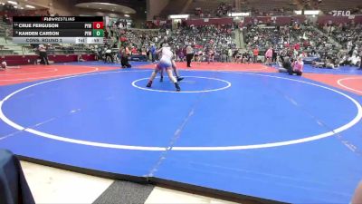 138 lbs Cons. Round 2 - Crue Ferguson, PrimeTime Youth Wrestling vs Kanden Carson, PrimeTime Youth Wrestling