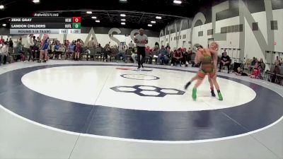 55 lbs Round 5 (6 Team) - Landon Childers, Indiana Outlaws vs Zeke Gray, Nebraska Elite