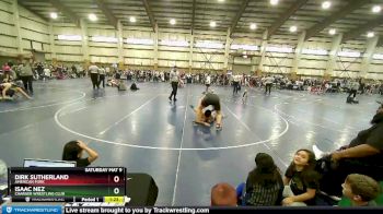 175 lbs 5th Place Match - Dirk Sutherland, American Fork vs Isaac Nez, Charger Wrestling Club