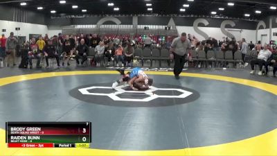 60 lbs Semis & 1st Wrestleback (8 Team) - Brody Green, Death Squad Wrest vs Raiden Bunn, Beast Mode