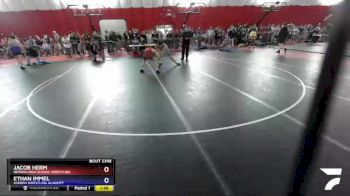132 lbs Semifinal - Jacob Herm, Neenah High School Wrestling vs Ethan Immel, Askren Wrestling Academy
