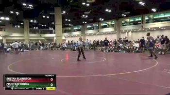 182 lbs Round 7 (8 Team) - Matthew Hodge, Team Ali vs Sultan Ellington, Team Wakulla