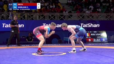 80 kg Final 3-5 - Darius Sas, Romania vs Emmitt Sherlock, United States