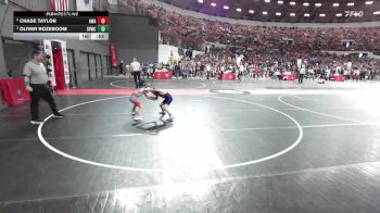 60 lbs Cons. Round 4 - Chase Taylor, Askren Wrestling Academy vs Oliver Rozeboom, Stoughton Vikings Wrestling Club