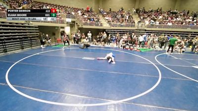70 lbs Cons. Rd Of 16 - Porter Dawson, Altamont Longhorns vs Elijah Moore, Montrose Elite