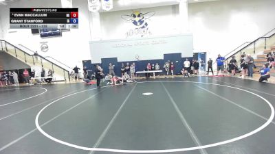 132 lbs Semis - Evan MacCallum, NE vs Grant Stanford, IA