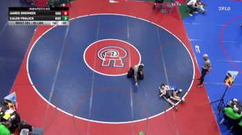 82 lbs Round Of 32 - James Brenner, Bangor vs Caleb Fralick, Warren