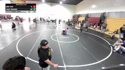 138 lbs Cons. Semi - Jude Trevino, Churchboyz WC vs Ben Yoo, Yorba Linda
