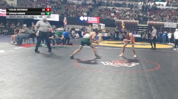 Champ. Round 1 - Colin Hickman, Lincoln County (Eureka) vs Ethan Krebs, Colstrip