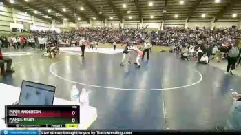 110 lbs Cons. Round 4 - Piper Anderson, Grace vs Marlie Rigby, Layton