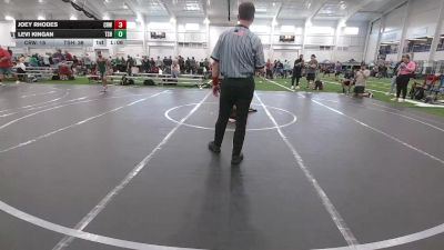 76 lbs Round 7 (10 Team) - Joey Rhodes, CrossRoads Wrestling vs Levi Kingan, Tri State Hammers