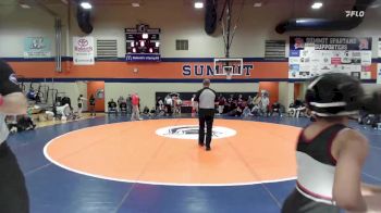 75 lbs 1st Place Match - Kellee Burnett, Tullahoma West Middle School vs Jena Sprague, Mt. Juliet Middle School