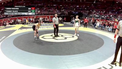 D3-120 lbs Cons. Semi - Tommy Slack, Lake Cath. vs Owen Patchen, Monroeville