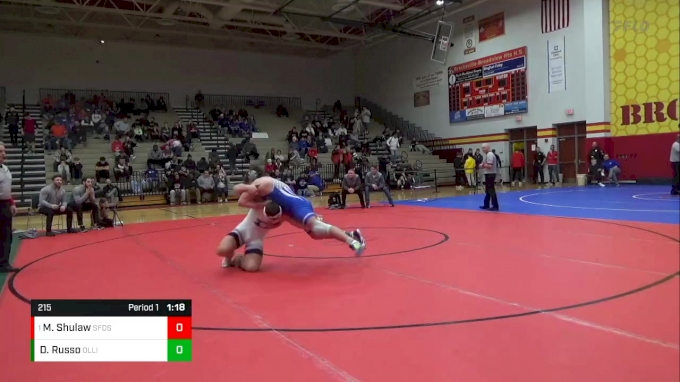 215 lbs 1st Place Match - Max Shulaw, Columbus St. Francis DeSales vs ...