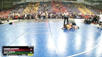 133 lbs Placement (4 Team) - Cooper Mahaffey, Oklahoma City vs Riley Harger, Graceland