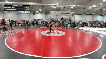 113 lbs Champ. Round 2 - Uvaldo Lopez, Strasburg vs Joseph Gamez, La Junta