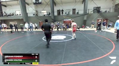 138 lbs Semifinal - Abraham Pomeroy, CO vs Brenden Holstad, WA