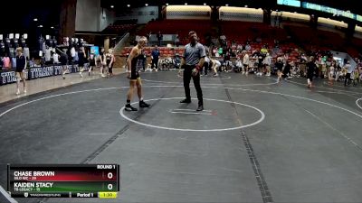 105 lbs Round 1 (6 Team) - Kaiden Stacy, TB Legacy vs Chase Brown, Silo WC