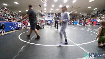 64 lbs Rr Rnd 3 - Royce Gushi, Bristow Elementary Wrestling Club vs Braxton Birch, Tecumseh Youth Wrestling