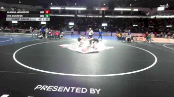 Girls 130 lbs Champ. Round 2 - Alanna Jarmusch, Lake Stevens (Girls) vs Ava Schafer, Chief Sealth (Girls)