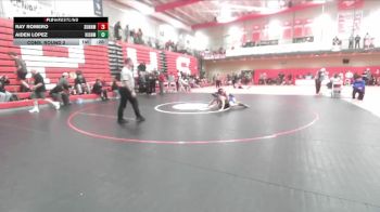 144 lbs Cons. Round 2 - Ray Romero, Sunnyside vs Aiden Lopez, Kiona Benton